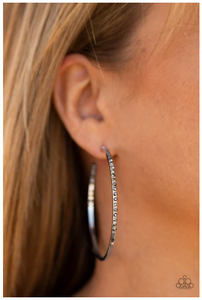 Earrings Make The FIERCE Move - Silver Earrings