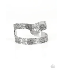 Garden Goddess - Silver - Cuff Bracelet