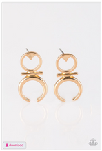 Load image into Gallery viewer, Giza Goddess - Gold Earrings
