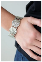 Load image into Gallery viewer, GLISTEN and Learn - Silver - Stretchy Band - Bracelet