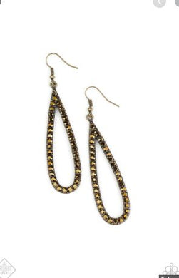 Glitzy Goals Earring