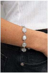 Ms. GLOW-It-All - White Bracelet
