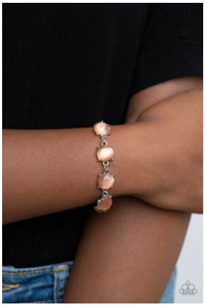 Ms. GLOW-It-All - Orange Bracelet