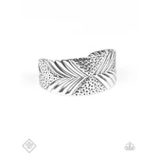 Geo Guru Silver -Thick Cuff Bracelet