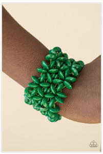 Hawaii Haven - Green Bracelet