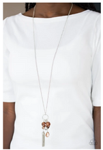 Load image into Gallery viewer, Haute Heartbreaker - Brown Necklace