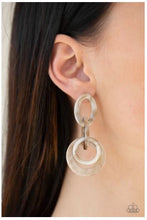 Load image into Gallery viewer, Havana HAUTE Spot - Brown Acrylic Hoop Earrings