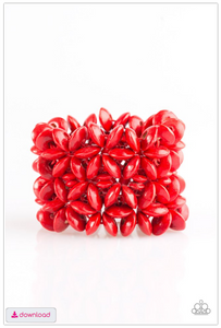 Hawaii Haven - Red Bracelet