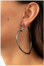 Load image into Gallery viewer, Heartbreaker Hustle - Black Earrings