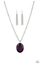 Load image into Gallery viewer, Light As Heir Purple Necklace