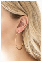 Load image into Gallery viewer, Hoop Hero Gold Earrings