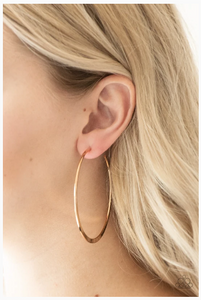 Hoop Hero Gold Earrings