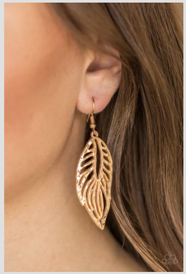 Come Home To Roost - Gold Earrings