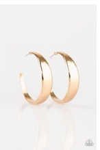Load image into Gallery viewer, HOOP and Holler - Gold - Large Thick Hoop Earrings