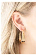 Load image into Gallery viewer, HOOP and Holler - Gold - Large Thick Hoop Earrings
