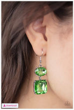 Load image into Gallery viewer, All ICE On Me - Green Earrings