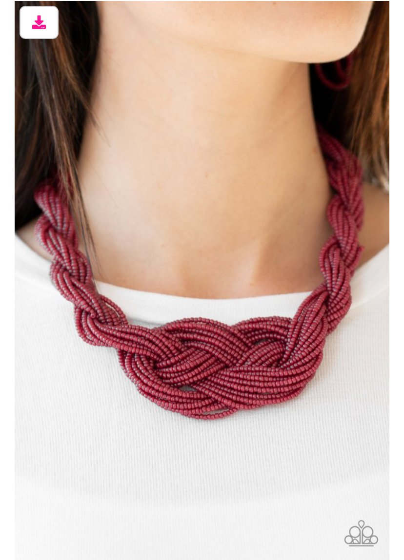 A Standing Ovation - Red Necklace