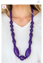 Load image into Gallery viewer, Summer Breezin - Purple Necklace