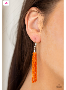 Right As RAINFOREST - Orange Necklace