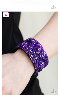 Starry Sequins -Purple