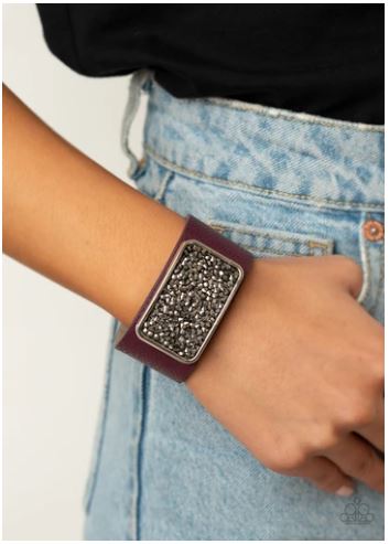 Interstellar Shimmer - Purple Bracelet