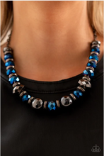 Load image into Gallery viewer, Interstellar Influencer Blue Necklace