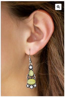 Push Your Luxe Yellow Earrings