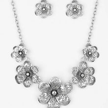 Load image into Gallery viewer, Secret Garden- Silver Necklace