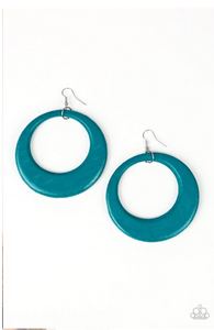 Modern Malibu Barbie Blue Earring
