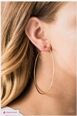 Meet Your Maker! - Gold Hoop Earrings