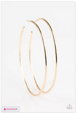 Load image into Gallery viewer, Meet Your Maker! - Gold Hoop Earrings