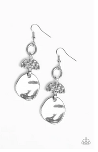Melting Pot - Silver - Earrings