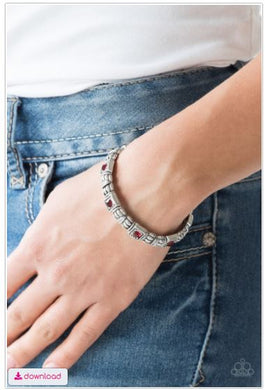 Metro Marvelous - Red Bracelet