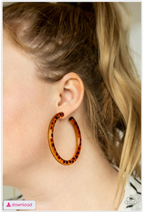 Miami Minimalist - Brown Earrings
