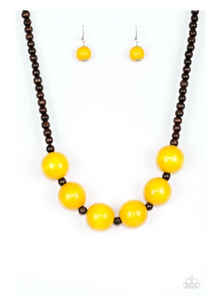 Oh My Miami - Yellow Necklace