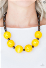 Load image into Gallery viewer, Oh My Miami - Yellow Necklace