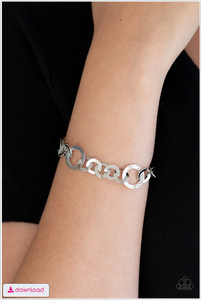 Modern Movement - Silver Bracelet