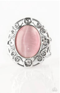 Moonlit Marigold - Pink - Moonstone Ring