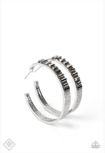 More To Love Silver Hoop Earring