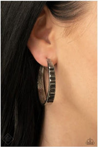 More To Love Silver Hoop Earring