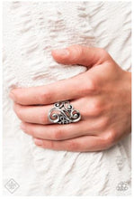 Load image into Gallery viewer, Musical Motif - Silver Ring