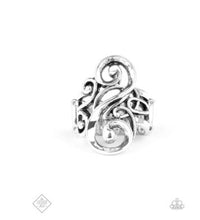 Load image into Gallery viewer, Musical Motif - Silver Ring
