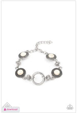 Load image into Gallery viewer, Musical Mountains - White Bracelet
