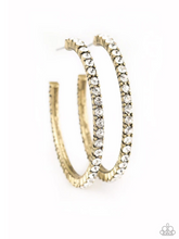 Load image into Gallery viewer, Must Be The Money Brass Earrings