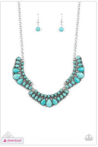 Naturally Native - Blue Necklace