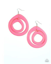 Load image into Gallery viewer, Show Your True NEONS - Pink Earrings