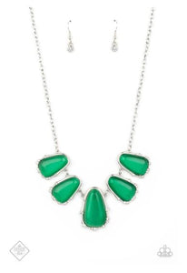 Newport Princess - Green ♥ Necklace