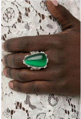 Newport Nouveau Green Ring