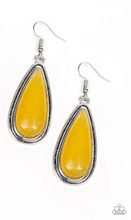 Load image into Gallery viewer, Oasis Sheen - Yellow Earrings