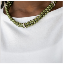 Load image into Gallery viewer, Put On Your Party Dress - Green Necklace